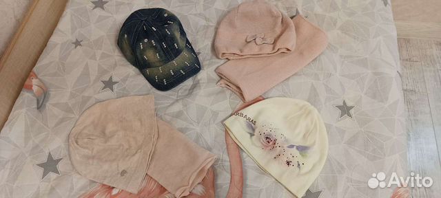 Шапки, кепка, снуды для девочек, 52-54 размер