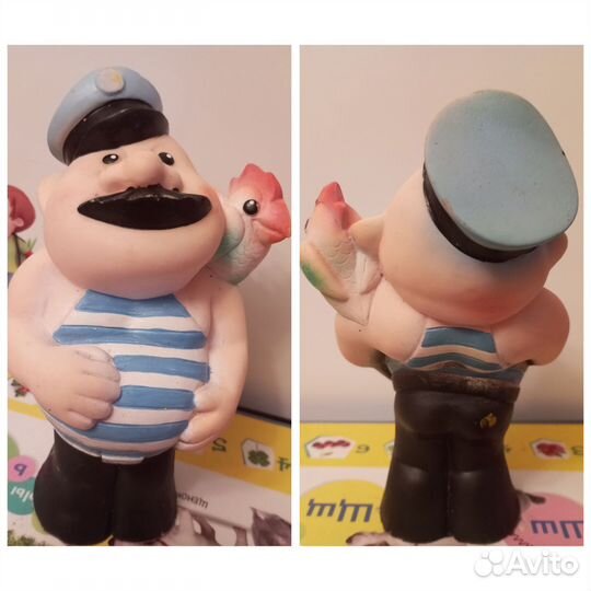 Резиновые игрушки СССР, кукла доктор пилюлькин