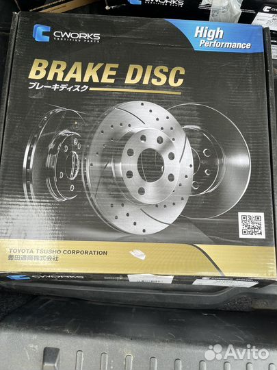 Диск тормозной передний D336мм cworks C210R2014