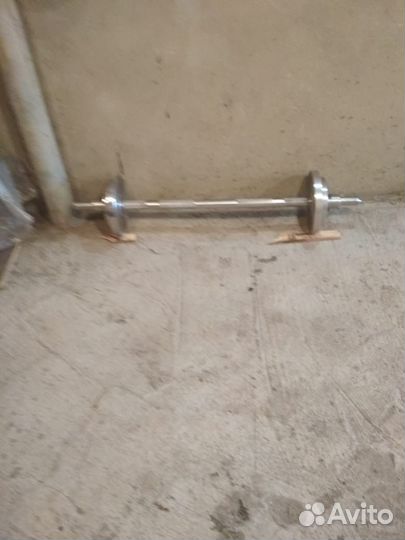 Штанга с блинами