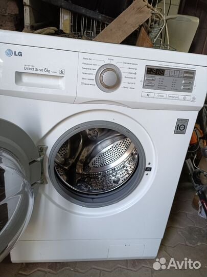 Стиральная машина бу lg 6 кг