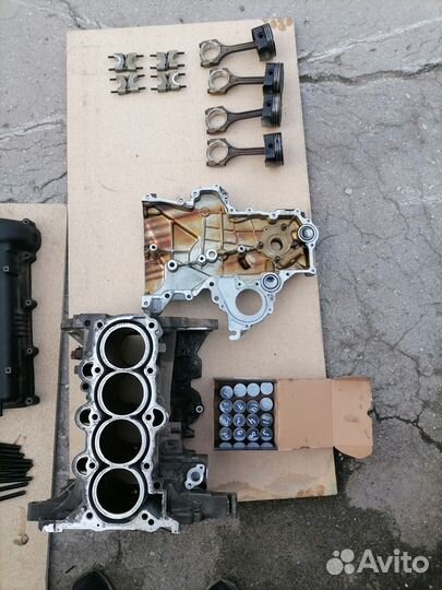 Двигатель hyundai solaris g4fc 1.6