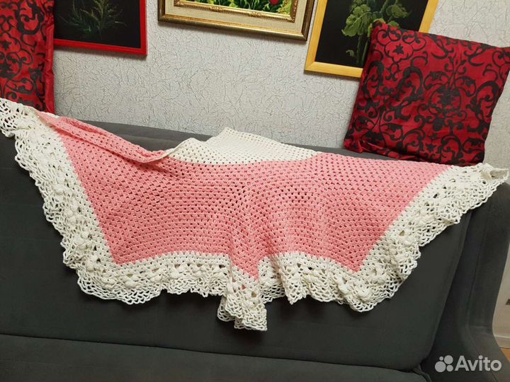 Шаль ручной работы