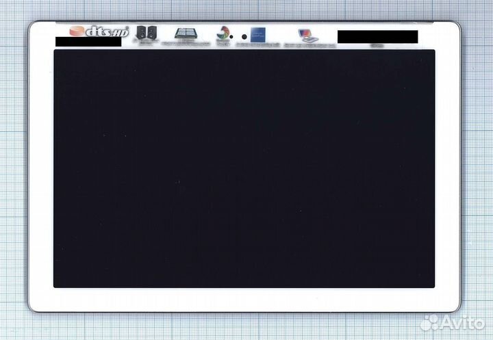 Модуль - для asus Zenpad 10 (Z300CL) белый с рамко