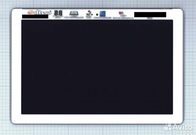 Модуль - для asus Zenpad 10 (Z300CL) белый с рамко