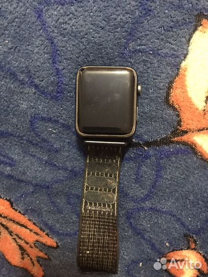 Часы apple watch 3 42mm nike