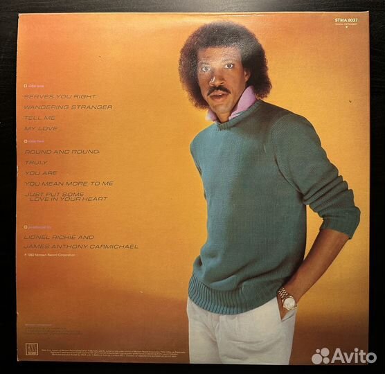 Lionel Richie – Lionel Richie (Англия 1982г.)