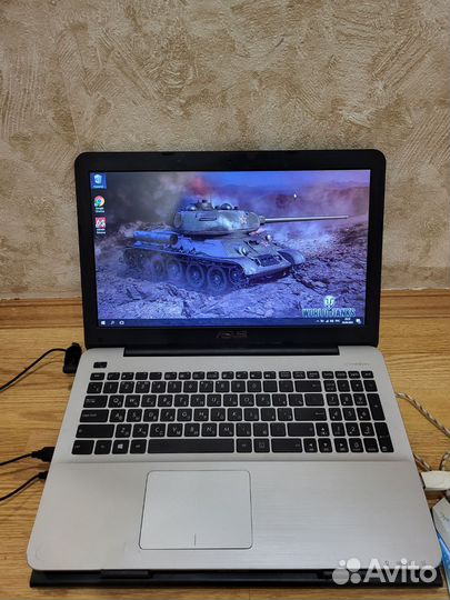 Игровой ноутбук asus i5/6/ssd480/g840