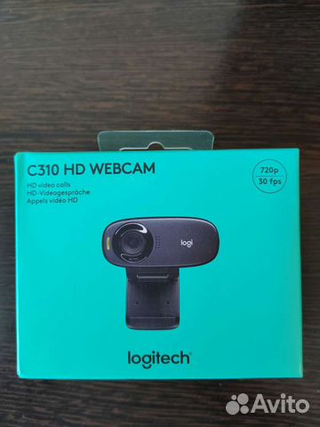 Веб-камера logitech c310 hd 720p, черный