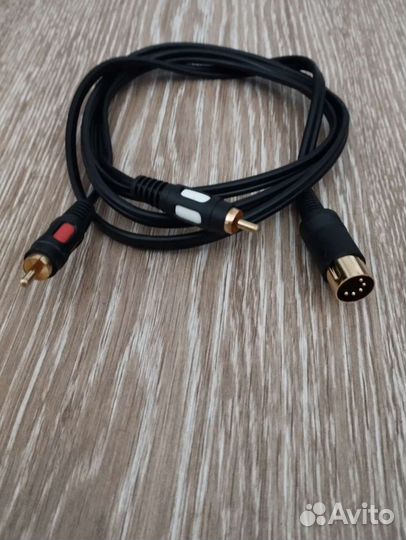 Межблочный кабель 5pin-2 rca