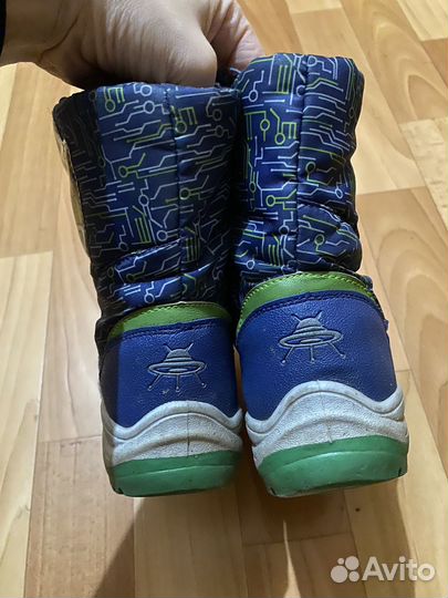 Сапоги демисезонные/зимние 30 размер