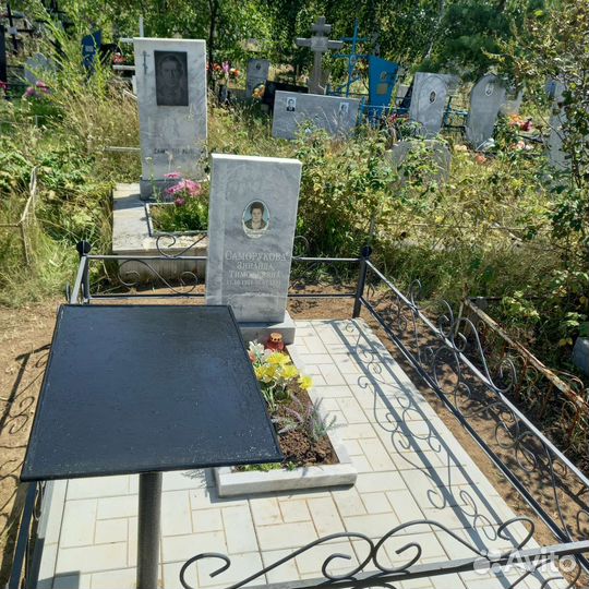 Уборка могил и покраска оград