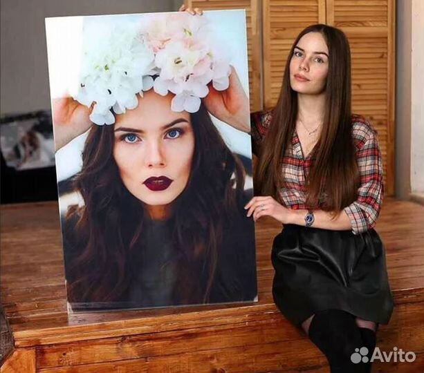 Портрет по фото 50на70 см