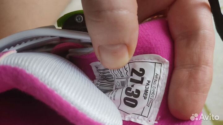 Новые коньки раздвижные размер 27-30