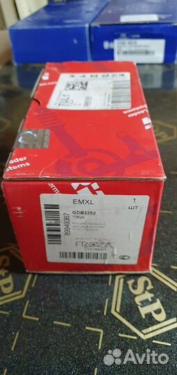 Передние тормозные колодки TRW GDB 3352