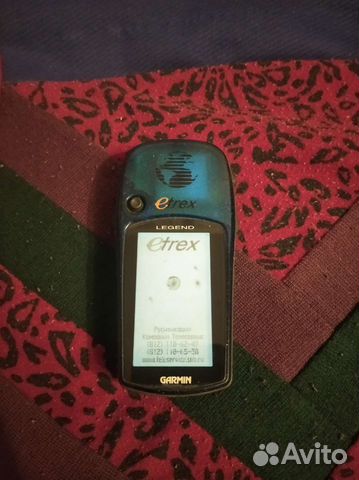 Туристический навигатор Гармин етрекс легенда