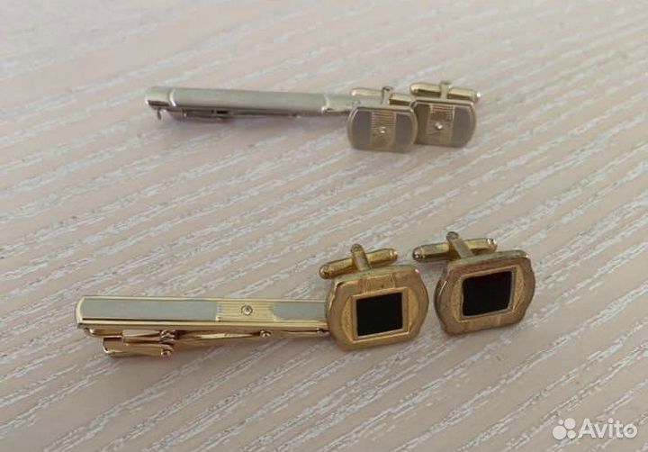 Галстуки с запонками