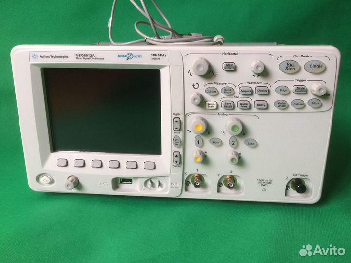 Осциллограф Agilent mso6012a 100 MHz 2ch + 16dig