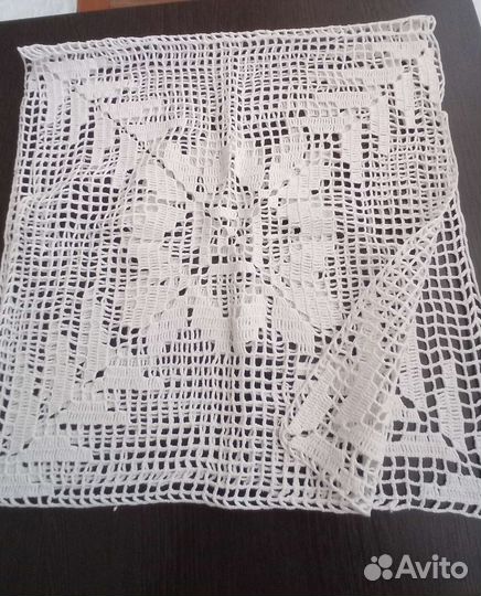 Салфетки винтажные вязаные