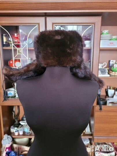 Шапка ушанка мужская