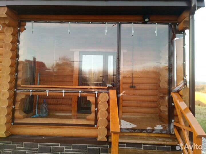 Мягкие гибкие окна на веранду