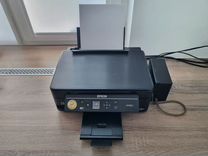 Принтер Epson снпч мфу xp 342 чёрный струйный