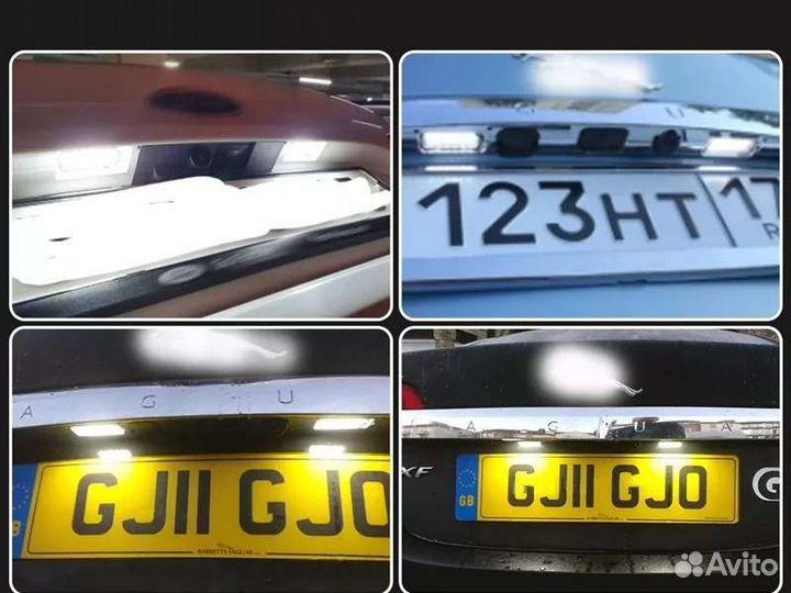 Подсветка номера Ford Focus форд фокус хетчбек