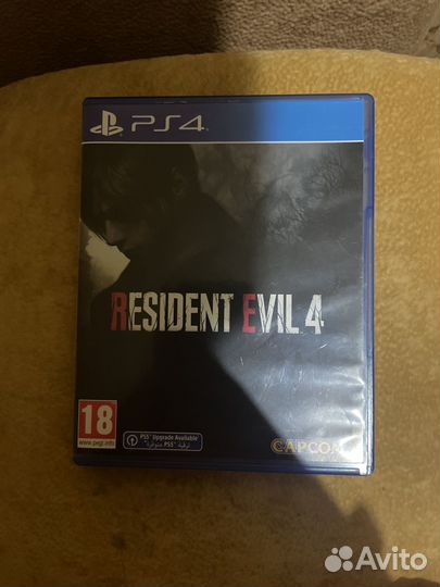 Resident evil 4 remake ps4 диск