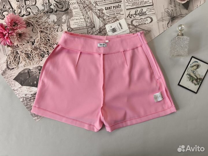 Шорты мини розовые Mollis, размер M