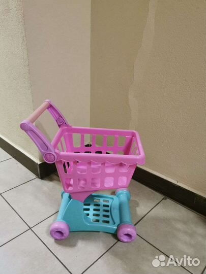 Детские игрушки тележка