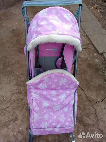 Коляска санки