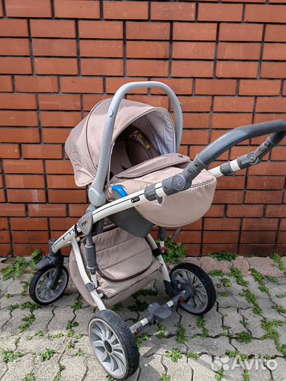 Коляска anex sport 3 в 1 коричневая