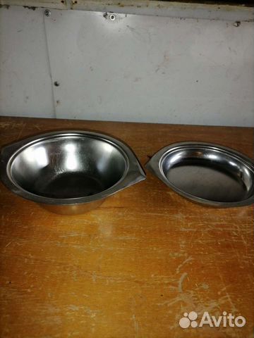 Тарелкииз нержавеющей стали