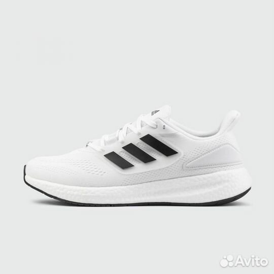 Кроссовки Adidas Pureboost 22 White Black Str