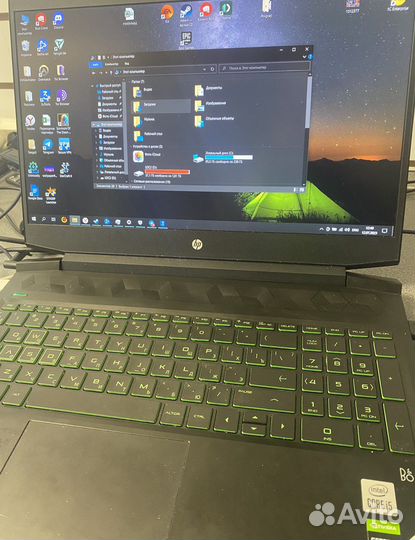 Ноутбук HP 16 i5 12/256Г6 SSD, GTX 1650