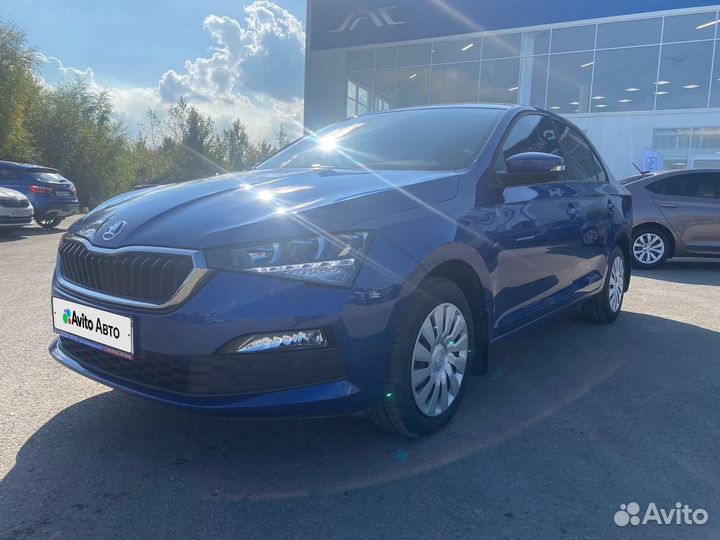 Skoda Rapid 1.6 МТ, 2021, 35 000 км