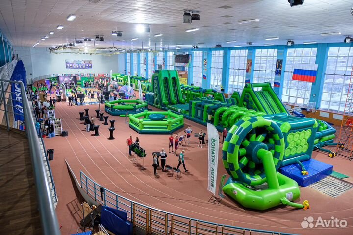 Аренда полосы препятствий. Тимбилдинг под ключ