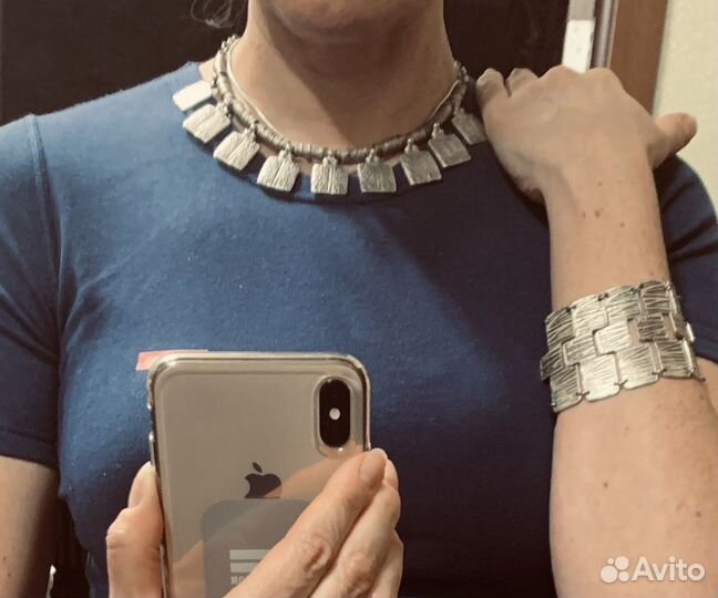 Колье ожерелье и браслет