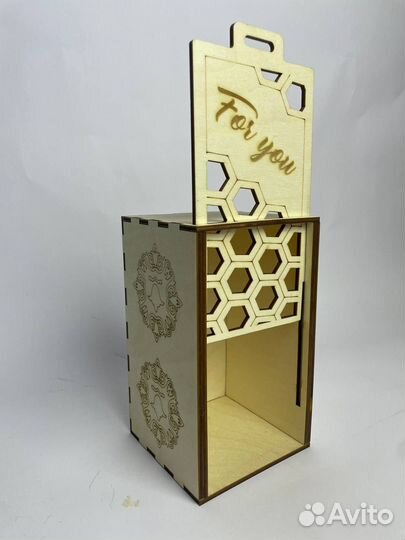 Деревянная подарочная упаковка / коробка