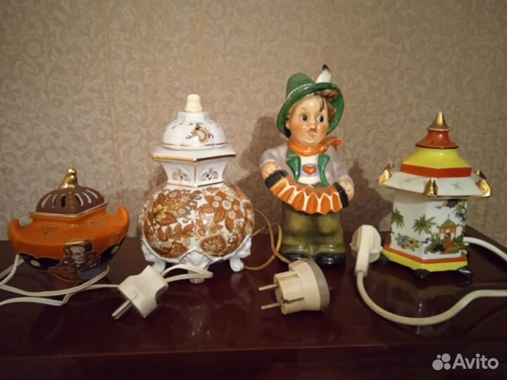 Аромалампы фарфор винтажные