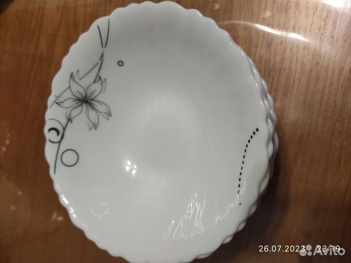 Тарелки стеклокерамика