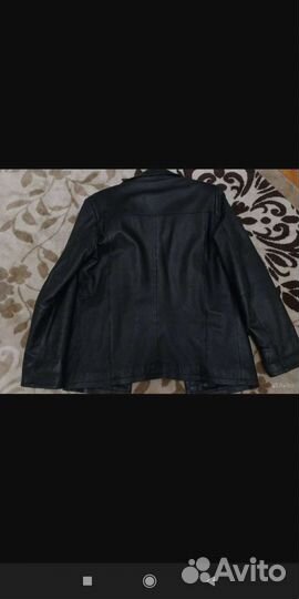 Кожаная куртка мужская