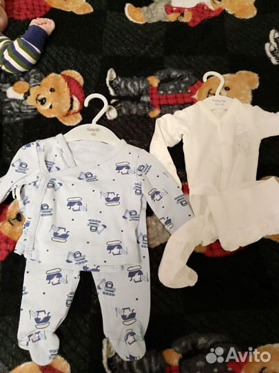 Одежда для мальчика коробкой с рождения
