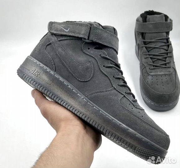 Кроссовки зимние Nike air force 1