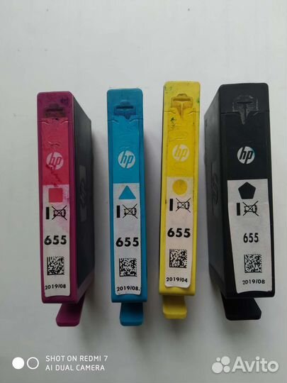 Для HP картриджи и набор чернил