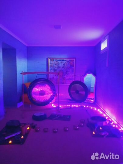 Гонг- Медитация/Вибрационный массаж Чашами