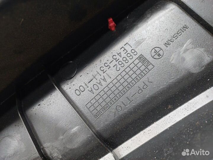 Жабо под дворники Nissan Murano