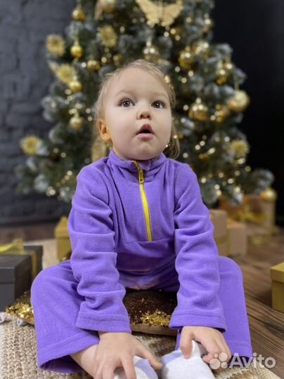 Флисовый костюм детский с 80 по 116 размеры