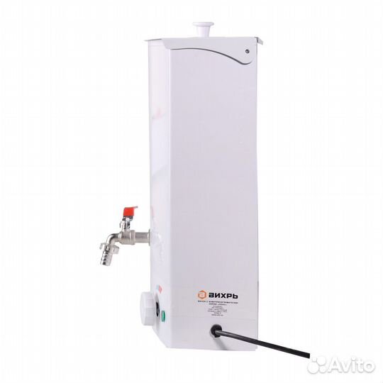 Бачок с нагревателем Люкс белый Вихрь 74/4/13