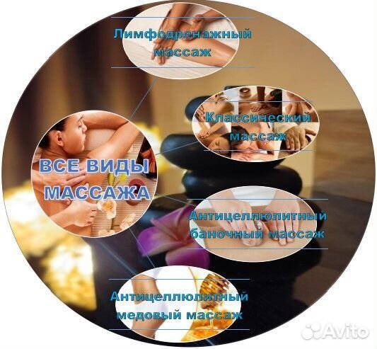 Массаж спа процедуры